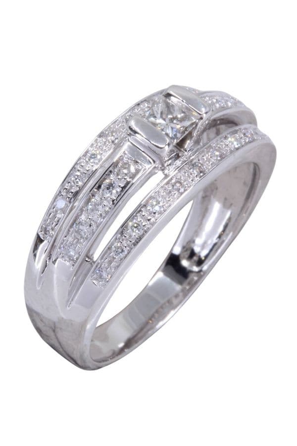 Bague Moderne Diamants - photo 3