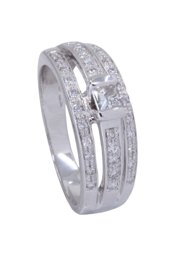Bague Moderne Diamants - photo 5