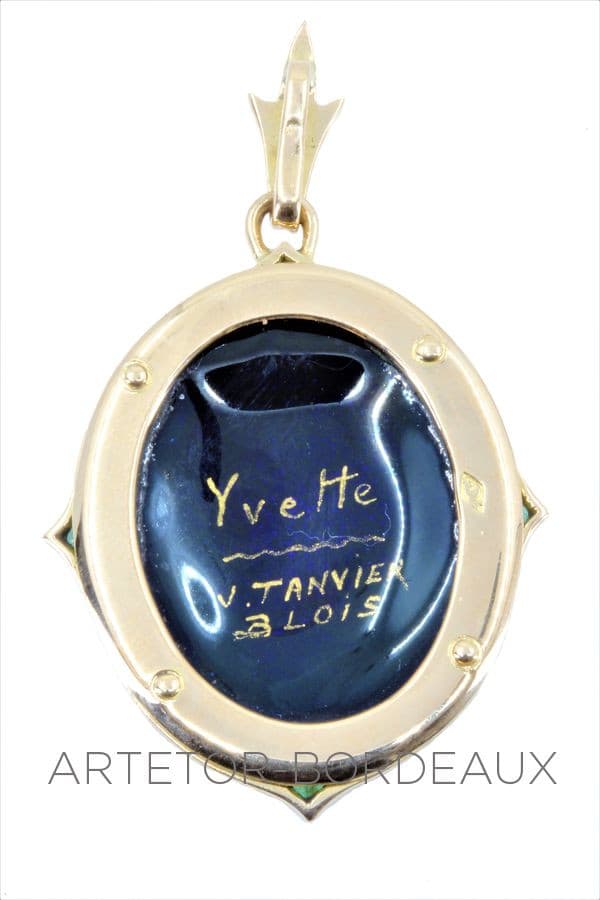 Pendentif Portrait Miniature - photo 2