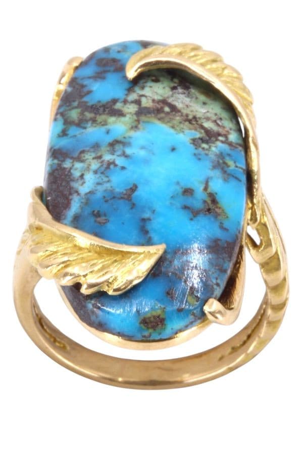 Bague Ancienne Turquoise