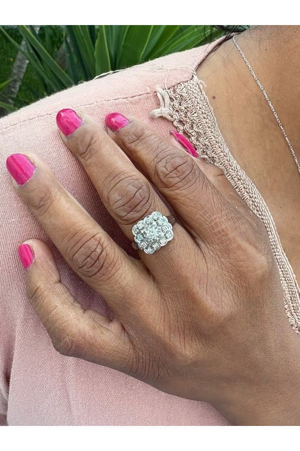 Bague Diamants Années 50 - photo 2