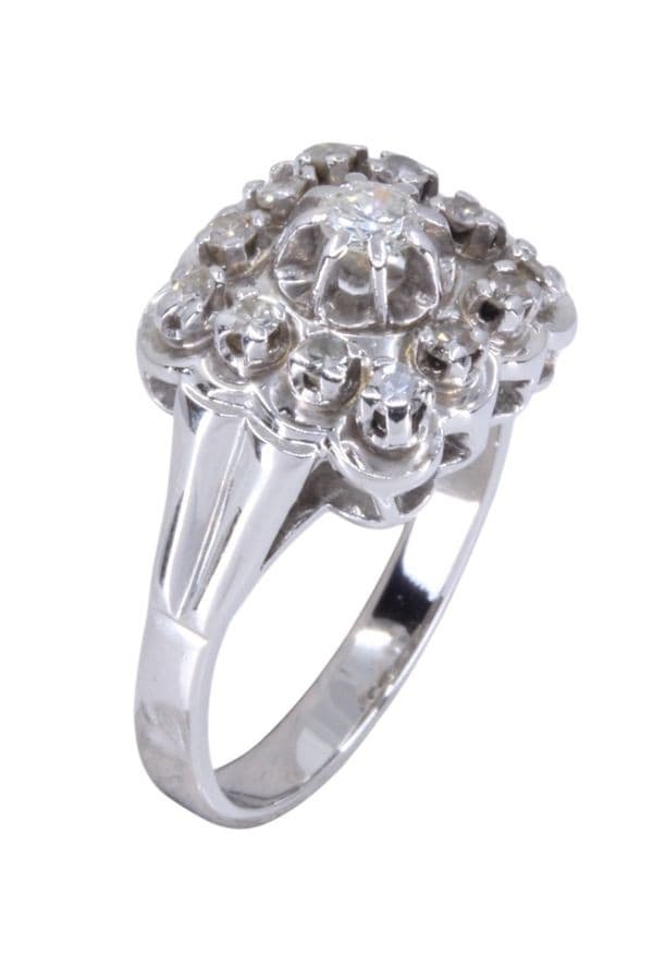 Bague Diamants Années 50 - photo 3