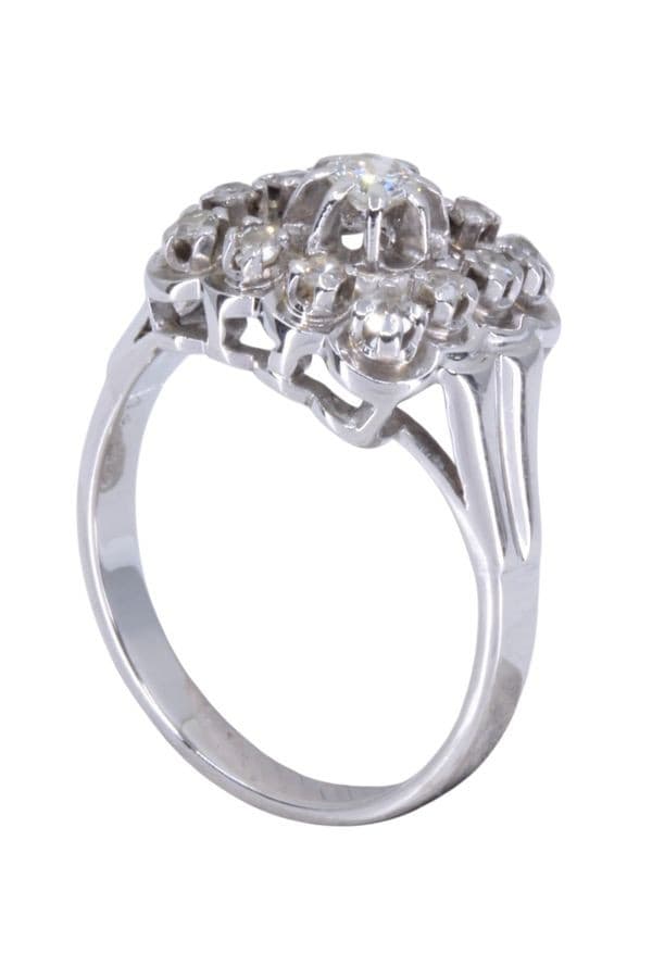 Bague Diamants Années 50 - photo 4