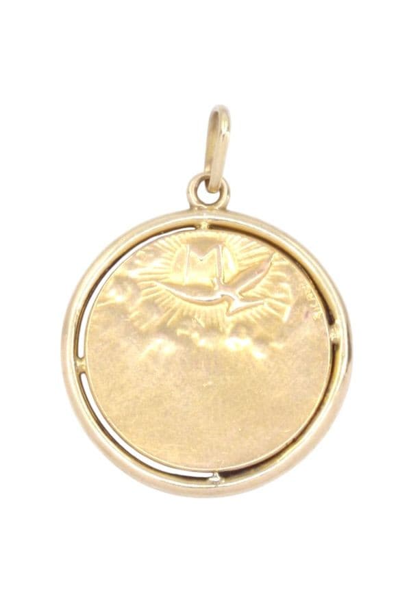 Médaille Vierge Signée Mazzoni - photo 3