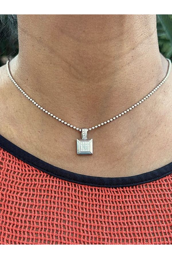 Pendentif Moderne Diamants - photo 2