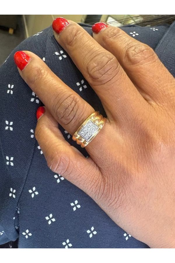Bague Ancienne Diamants - photo 2