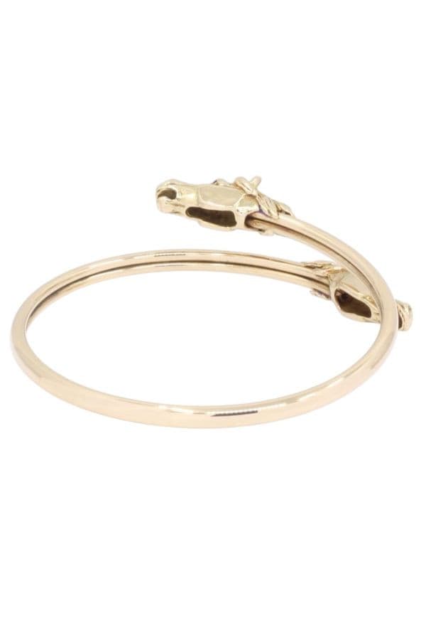 Bracelet Jonc Chevaux - photo 3