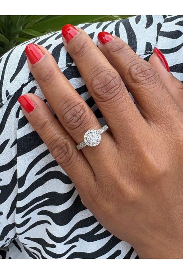 Bague Moderne Diamants - photo 2