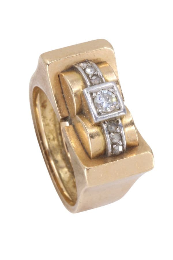Bague Tank Diamants - photo 5