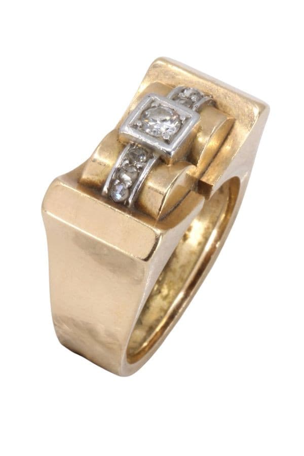 Bague Tank Diamants - photo 3