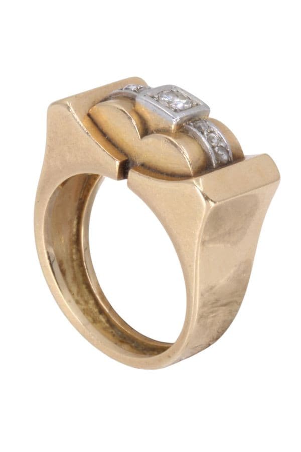 Bague Tank Diamants - photo 4