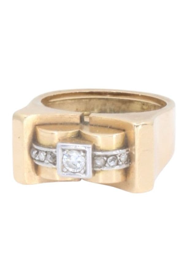 Bague Tank Diamants - photo 6