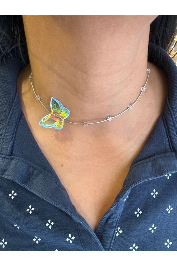 Collier Baccarat Papillon - photo 2