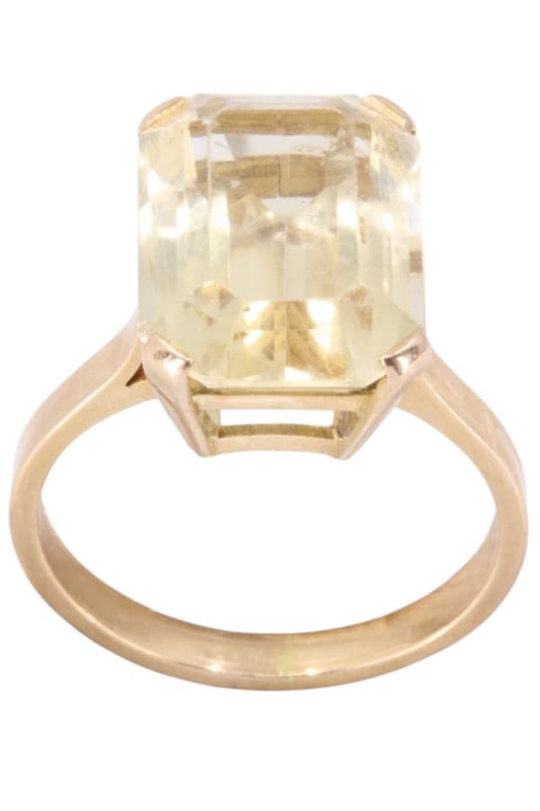 Bague Moderne Citrine