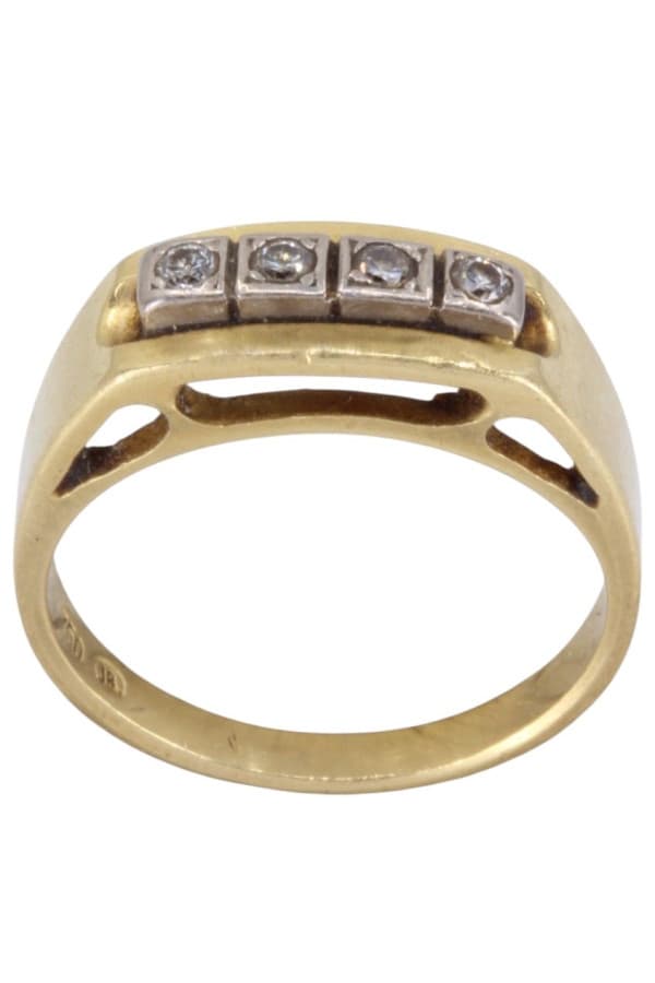 Bague Ancienne Diamants