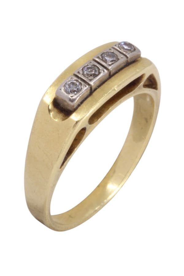 Bague Ancienne Diamants - photo 3