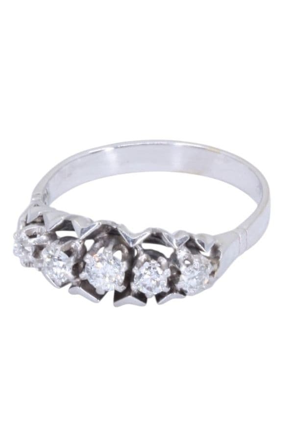 Bague Jarretière Diamants - photo 6