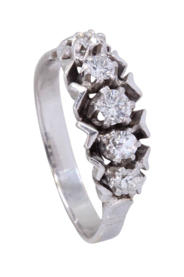 Bague Jarretière Diamants - photo 5