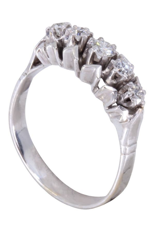 Bague Jarretière Diamants - photo 4