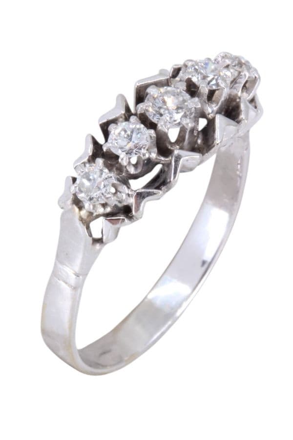 Bague Jarretière Diamants - photo 3
