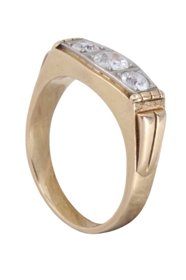 Bague Art-Déco Diamants - photo 4