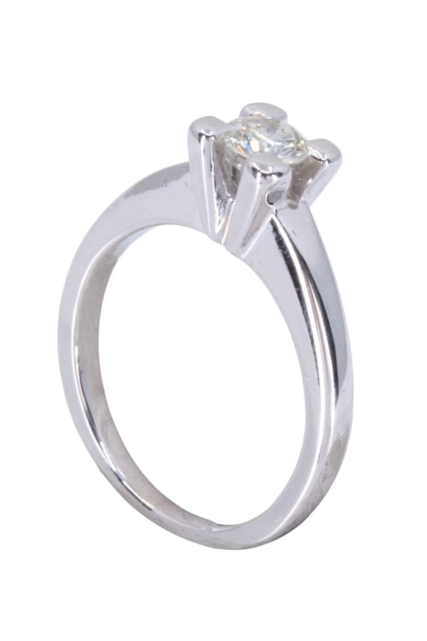 Solitaire Moderne Diamant 0.40 Carat - photo 3
