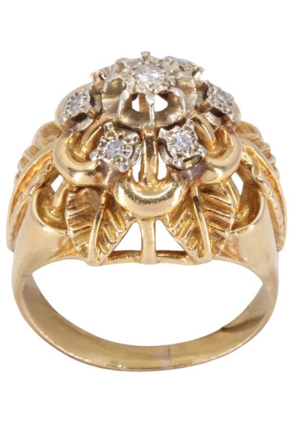 BAGUE DIAMANTS 50', photo 2 sur 3
