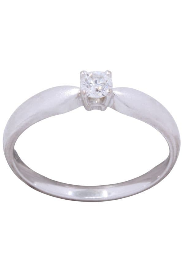 Solitaire Diamant 0.14CT