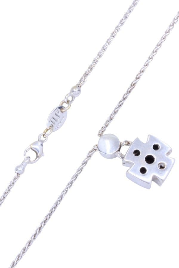 Collier Croix Moderne Diamant - photo 4