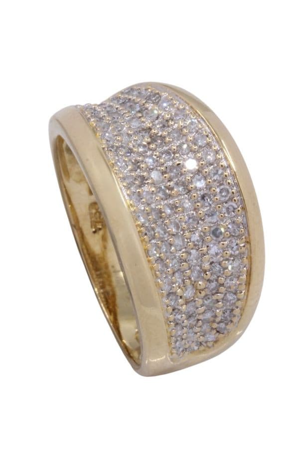 Bague Moderne Pavage Diamants - photo 5