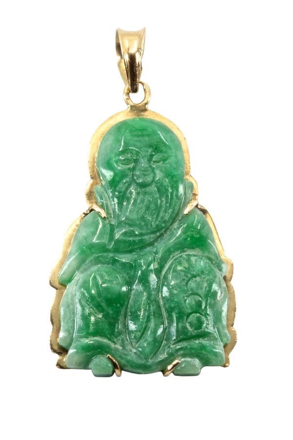 Pendentif Bouddha en Jade