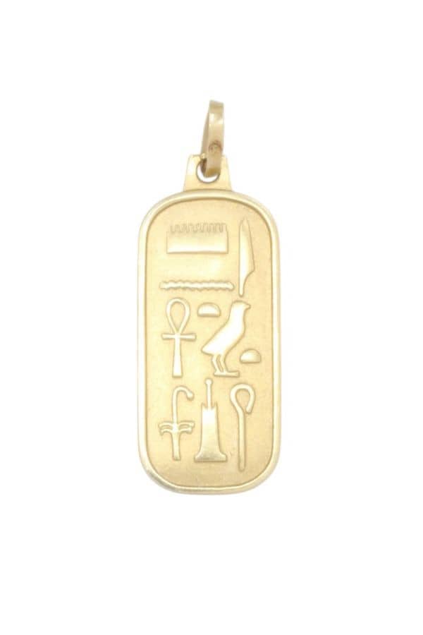 PENDENTIF CARTOUCHE ÉGYPTIEN, photo 2 sur 3