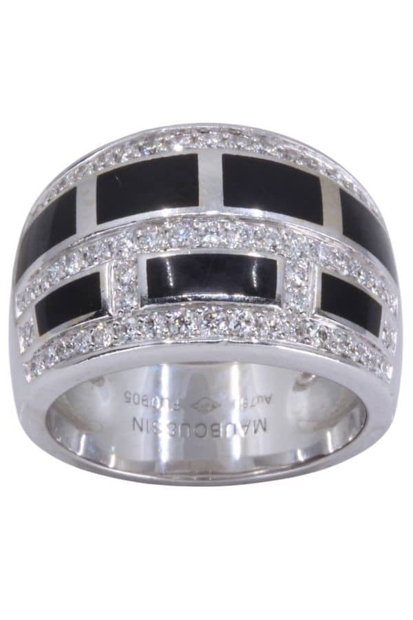 BAGUE MAUBOUSSIN \"LE VICE\", photo 2 sur 3