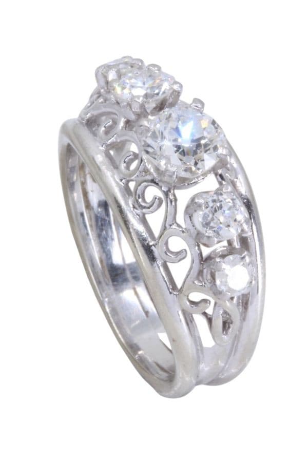 Bague Jarretière Diamants - photo 5