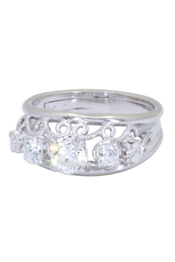 Bague Jarretière Diamants - photo 6