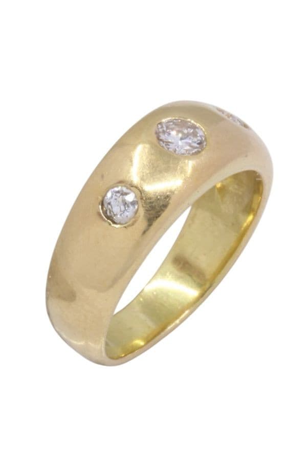 Bague Jonc Diamants - photo 3