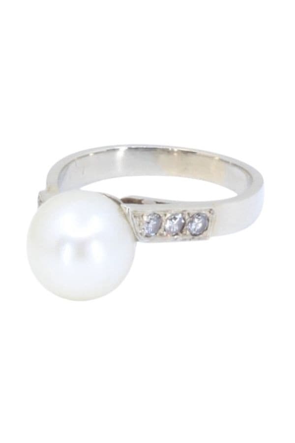 Bague Perle et Diamants - photo 5