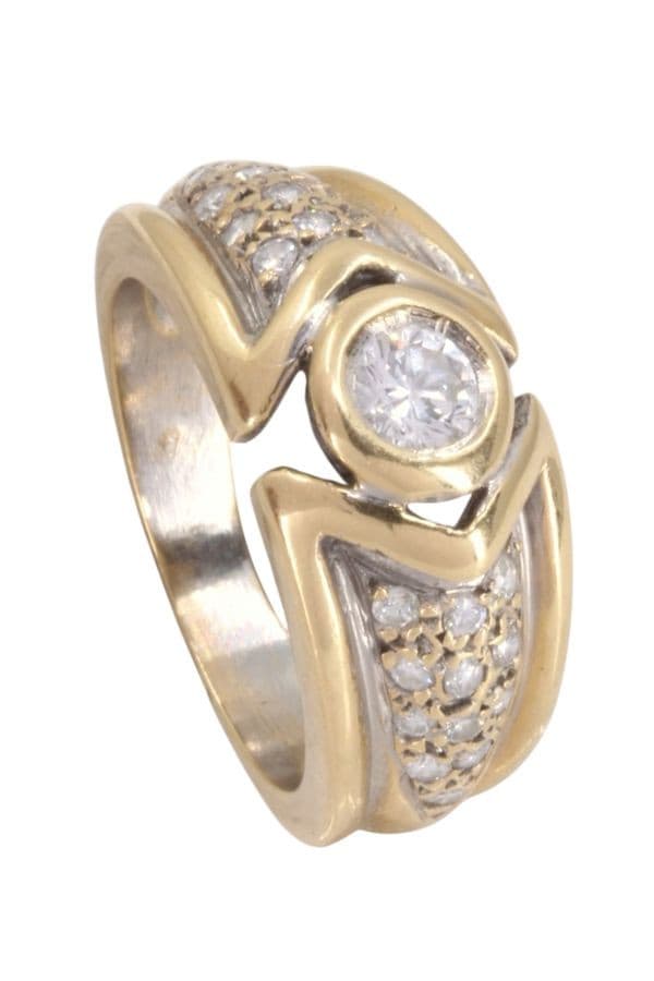 Bague 2 Ors Diamants - photo 5