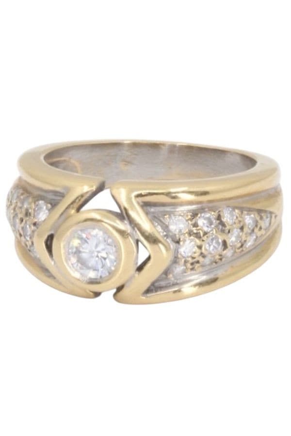 Bague 2 Ors Diamants - photo 6