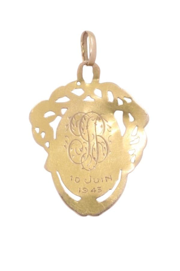 Pendentif Vierge Ancien - photo 3