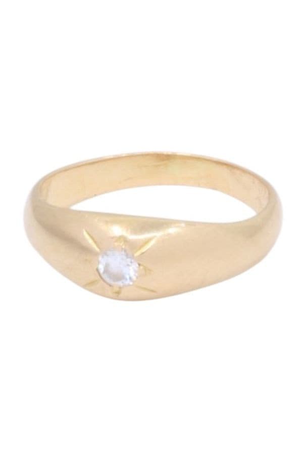 Bague Jonc Anglais Diamant - photo 6