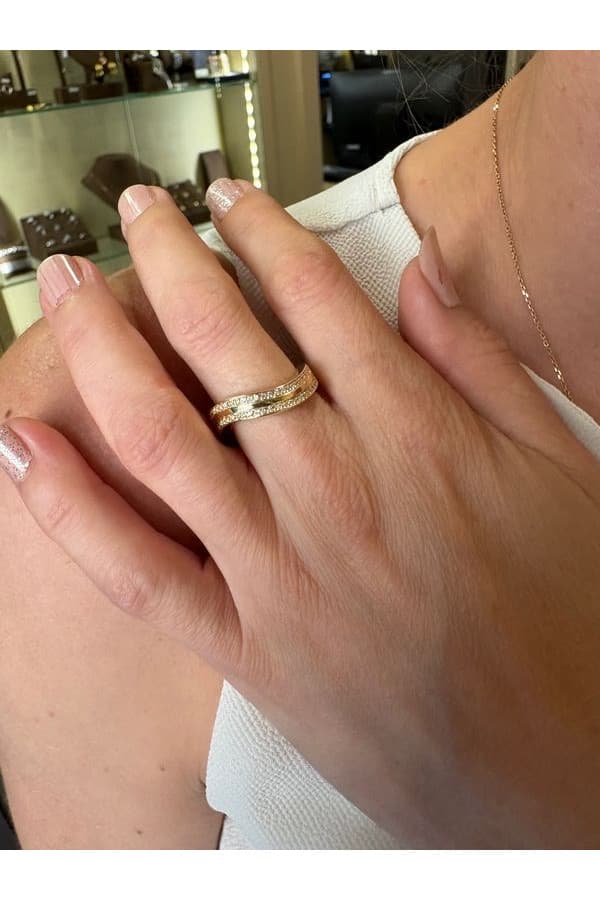 Bague Moderne Diamants - photo 2