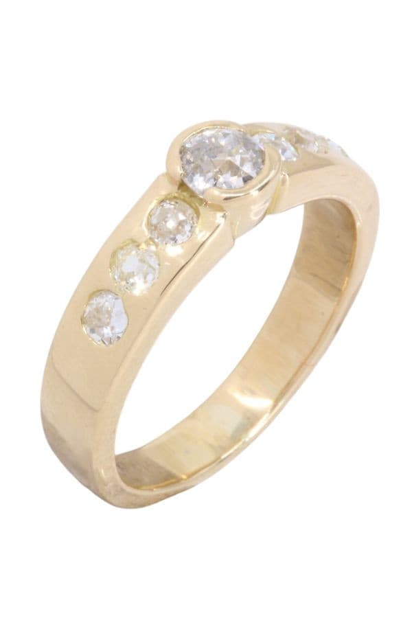 Bague Jonc Diamants - photo 3