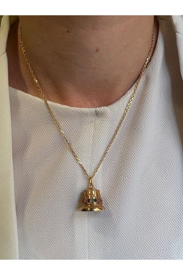 Pendentif Breloque Cloche - photo 2