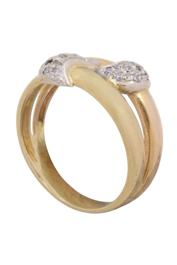Bague 3 Ors Diamants - photo 4