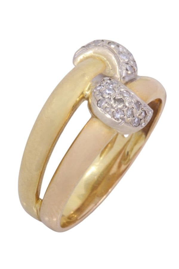 Bague 3 Ors Diamants - photo 3