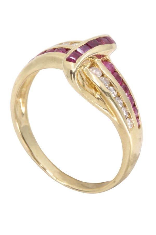 Bague Rubis et Diamants - photo 4