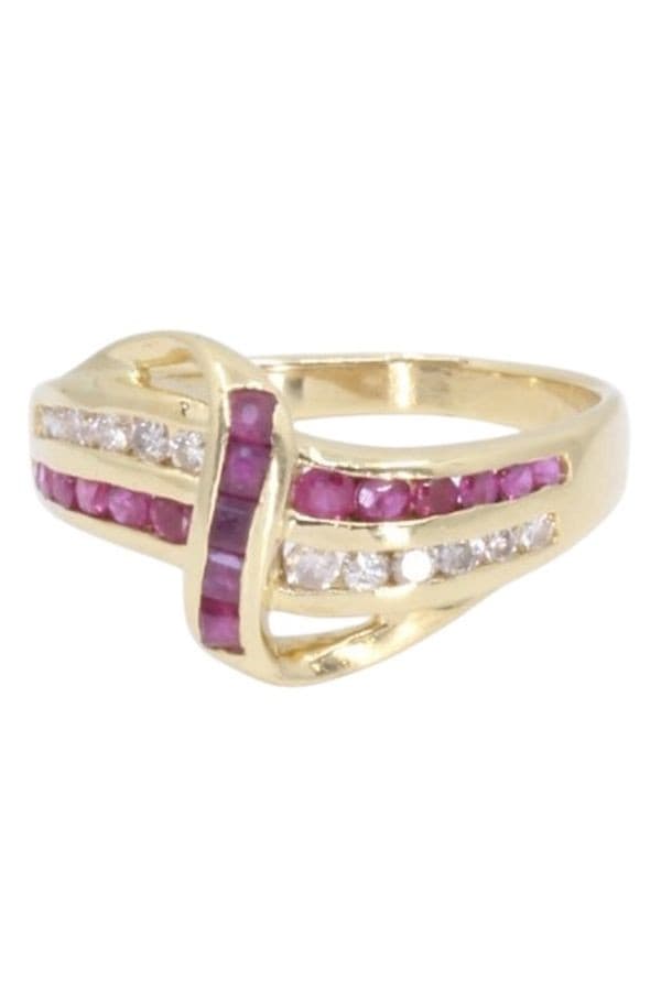Bague Rubis et Diamants - photo 5