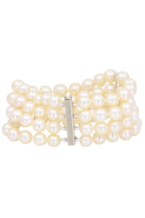 Bracelet de Perles 4 Rangs