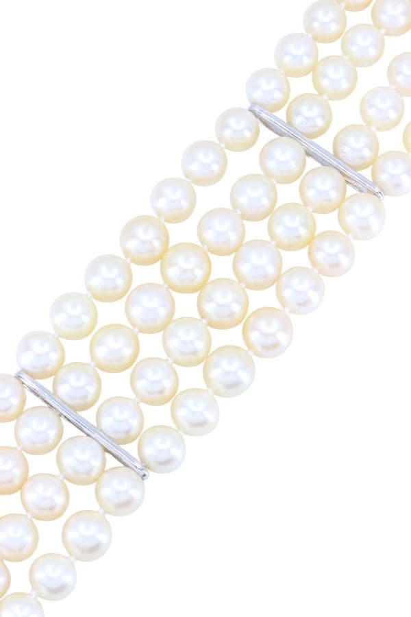 Bracelet de Perles 4 Rangs - photo 3